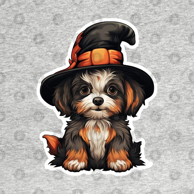 Halloween Cute puppy Dog by LaartStudio